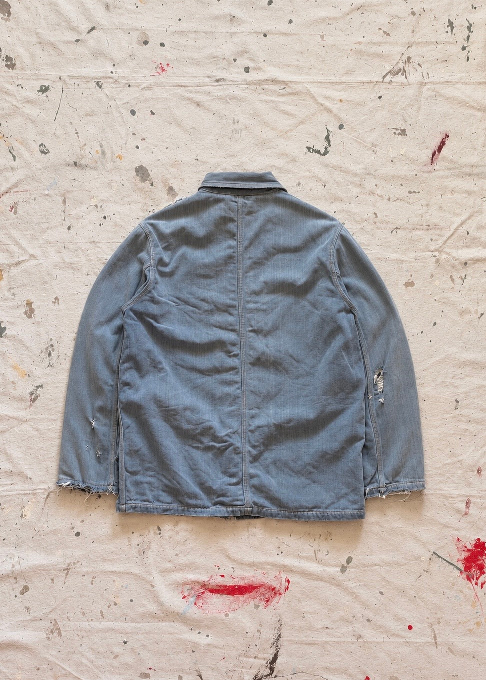 1960s Golden Horse Distressed Chore Jacket - L
