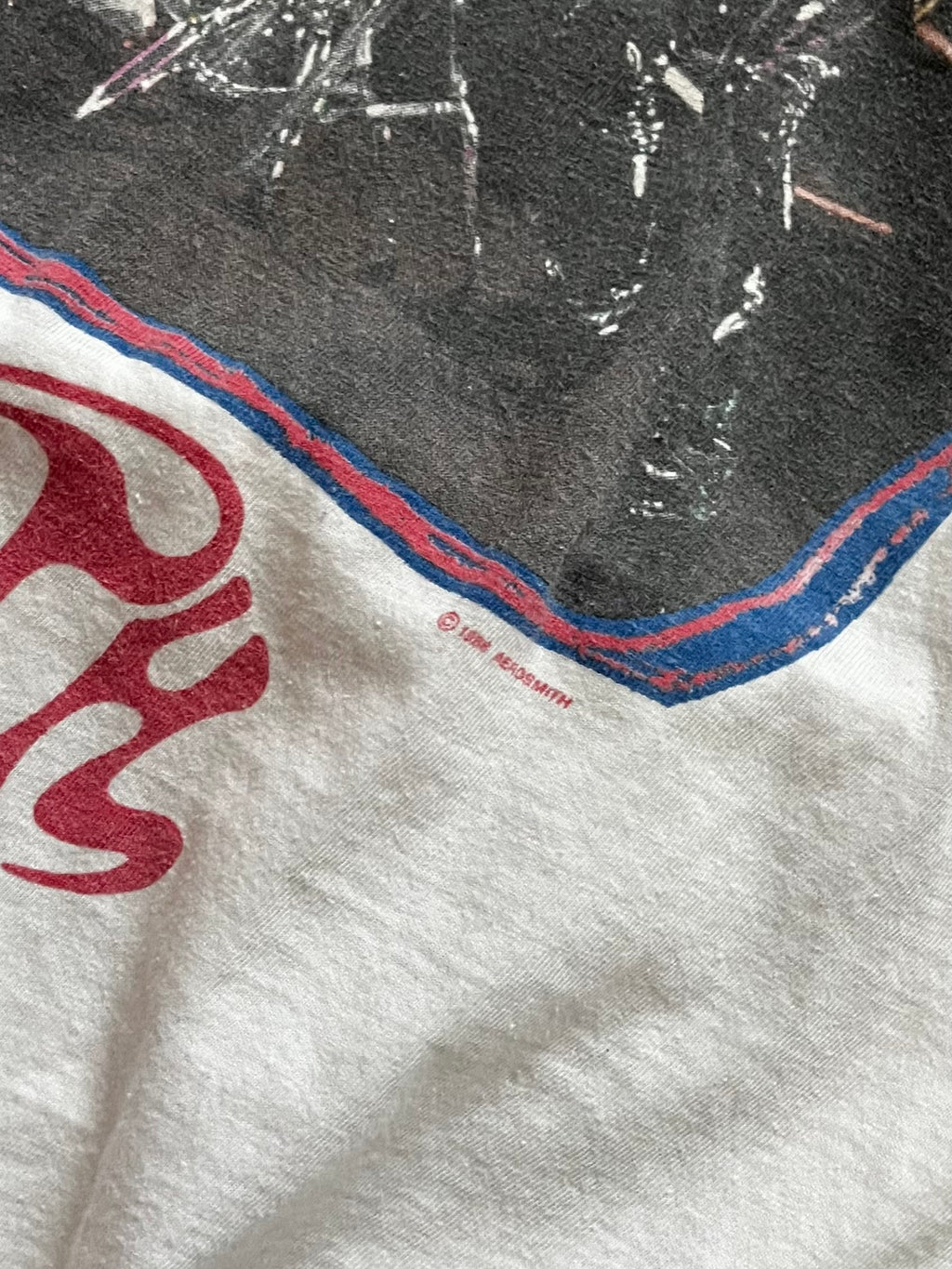 1980s Aerosmith T Shirt - L