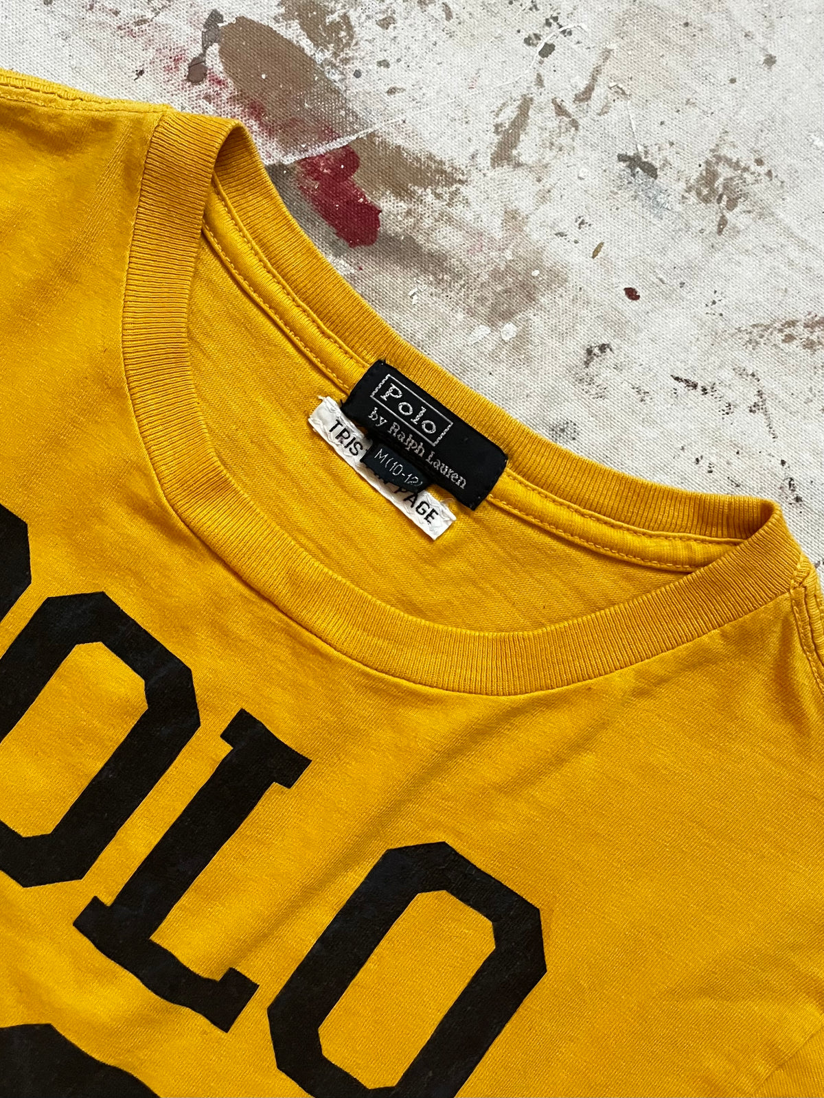 1990s Polo Ralph Lauren “12” Varsity T-Shirt - M