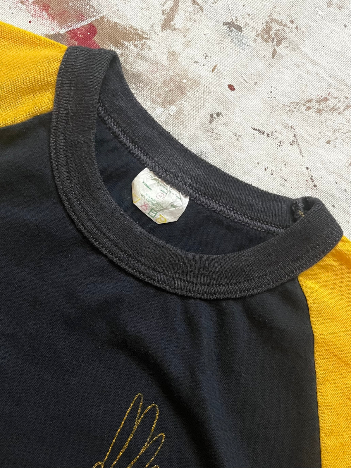 1980s Harley Davidson Eagle Raglan T Shirt - M