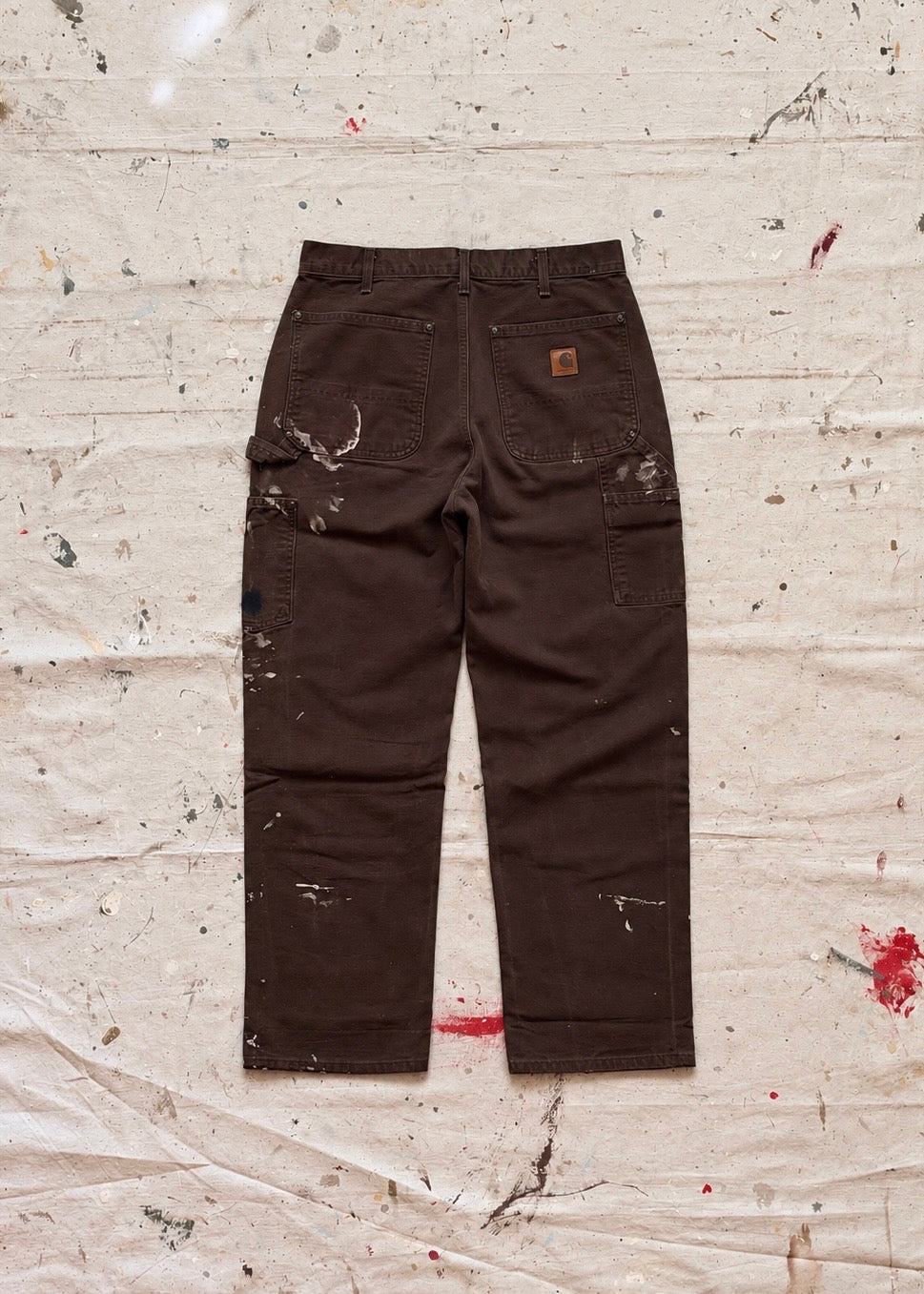 2000s Carhartt Paint-Worn Double Knees Pants
