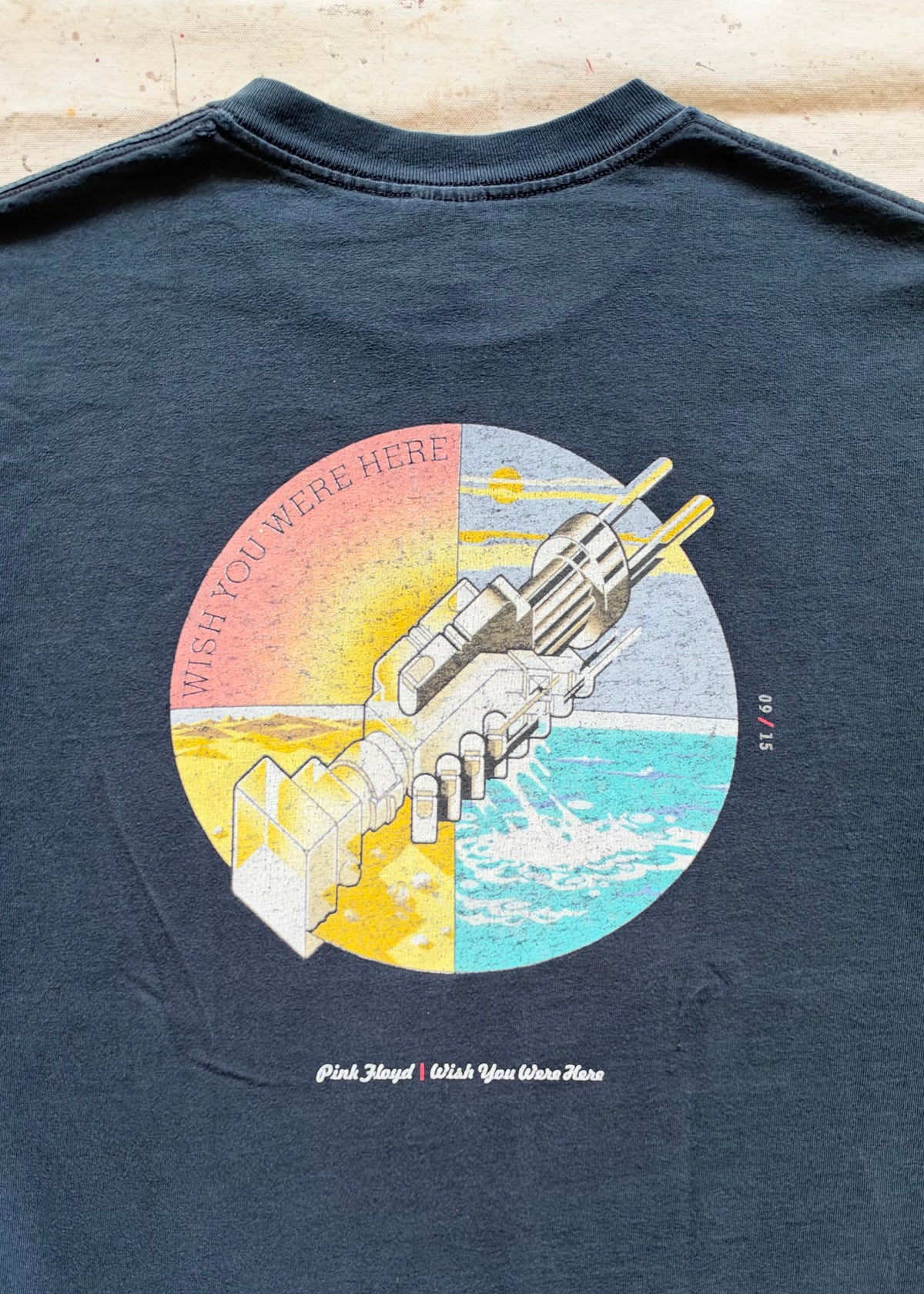 1990s Pink Floyd Wish You Were Here T Shirt - L