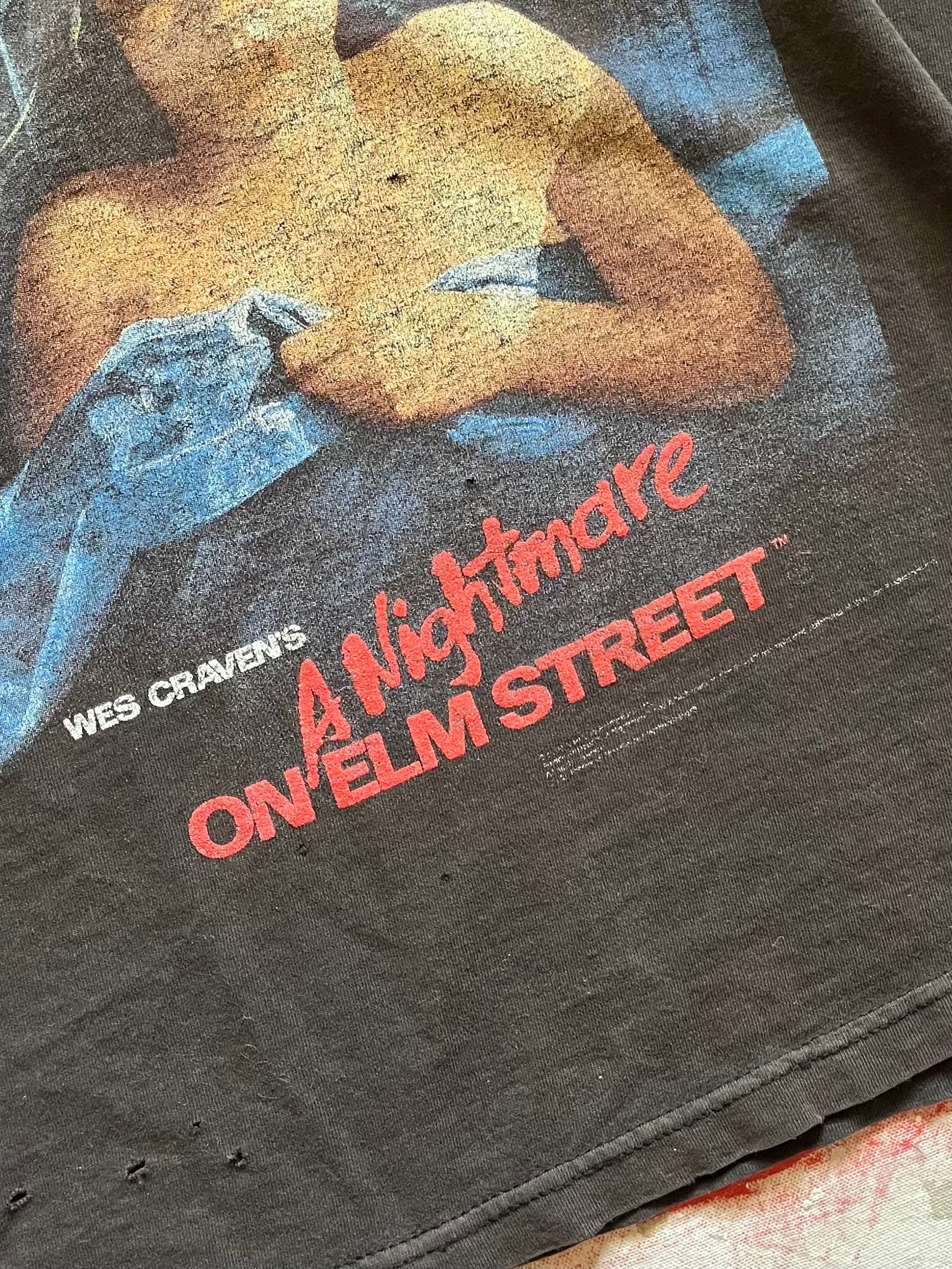 1990s A Nightmare On Elm Street Movie Promo T Shirt - L