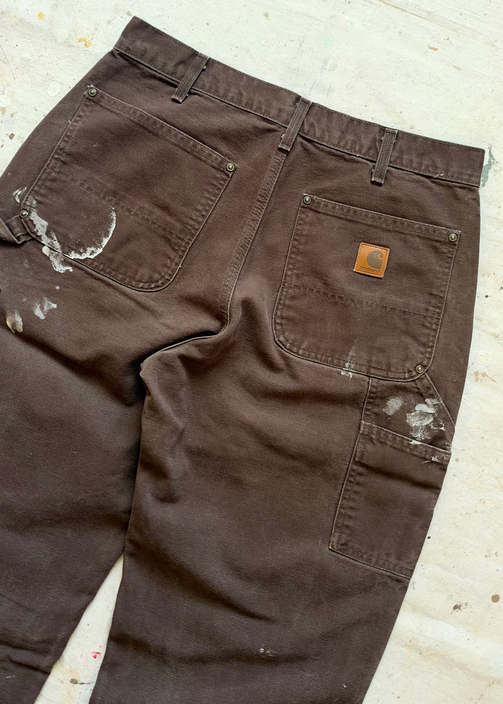 2000s Carhartt Paint-Worn Double Knees Pants