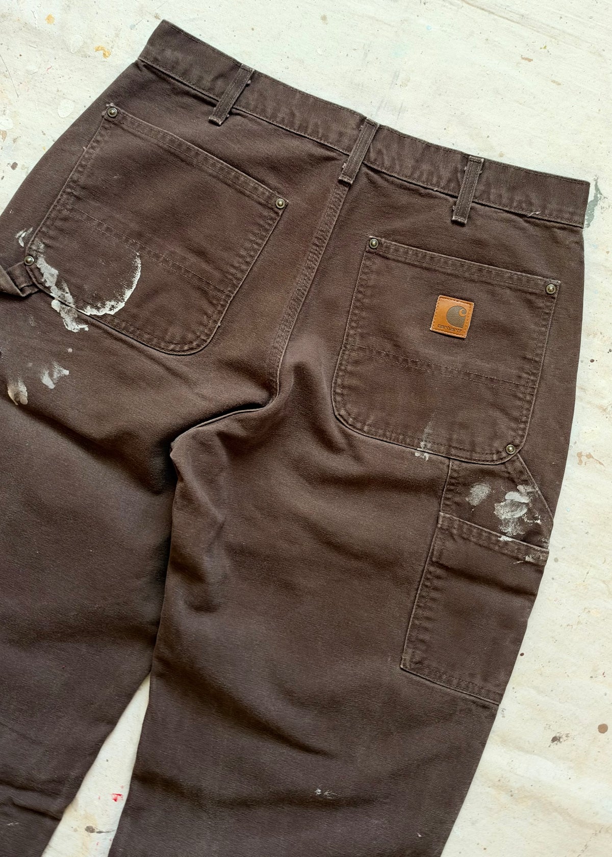 2000s Carhartt Paint-Worn Double Knees Pants