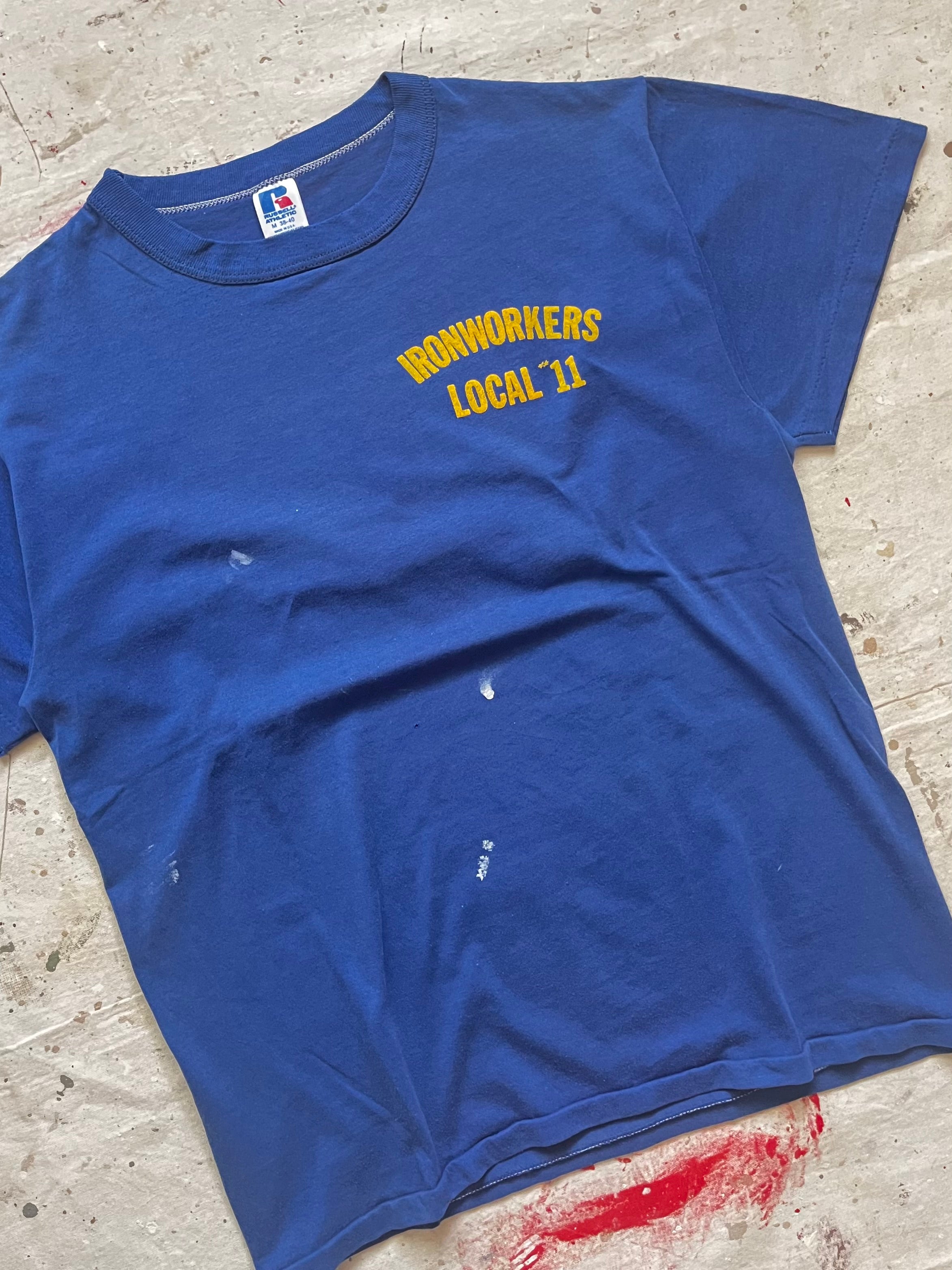 1990s Iron Workers T Shirt - M