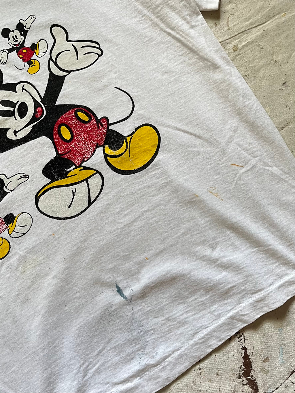1990s Mickey Mouse Single Stitch T Shirt - XL