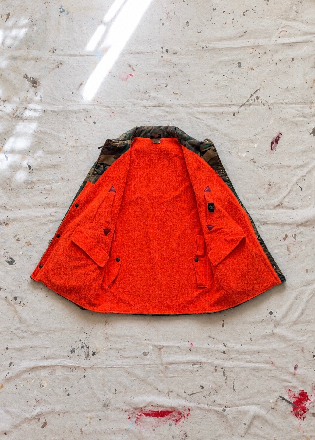 1980s Thermo King Reversible Camo Hunting Jacket - M