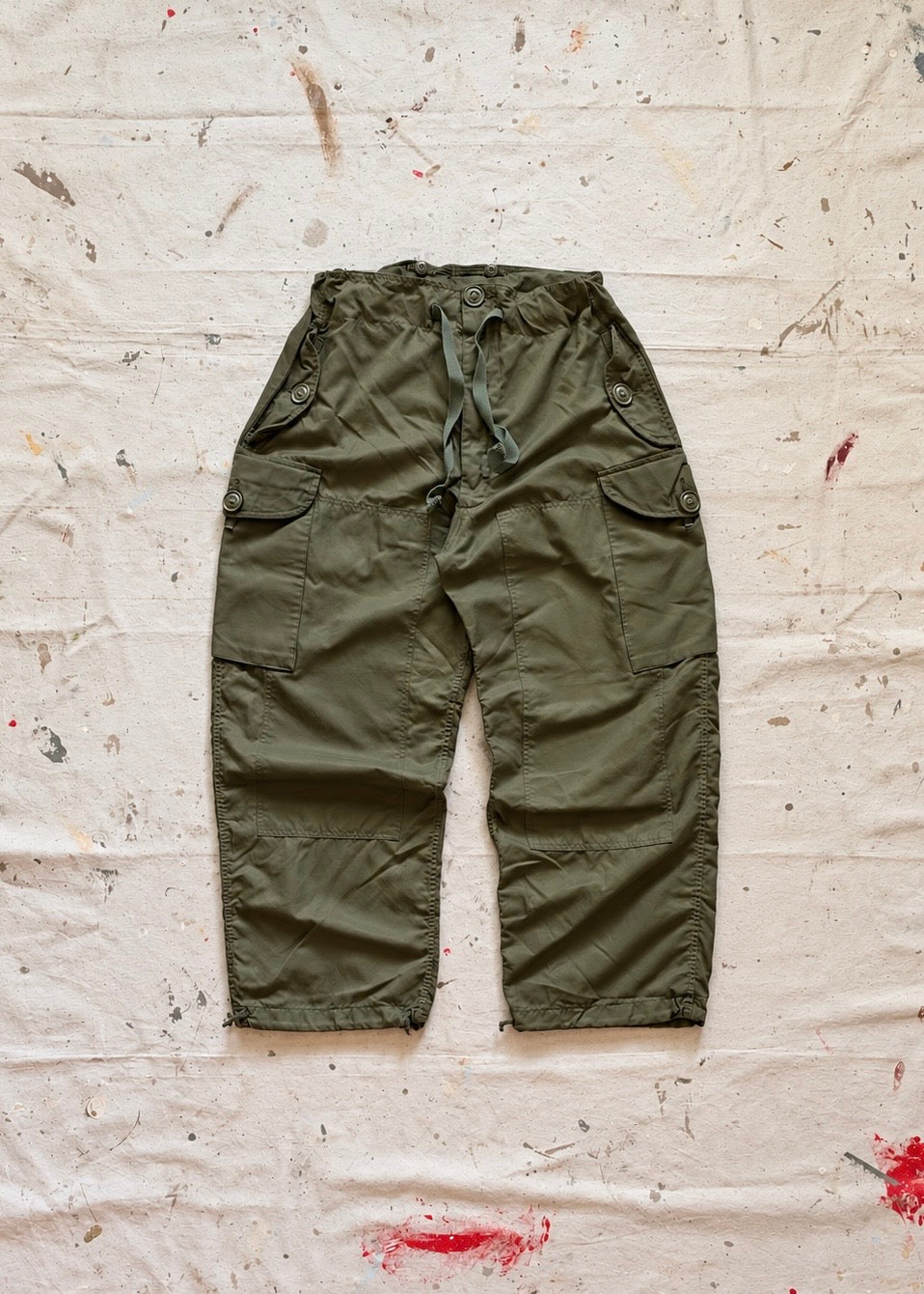 1971 Canadian Forces Windproof Combat Cargo Trousers