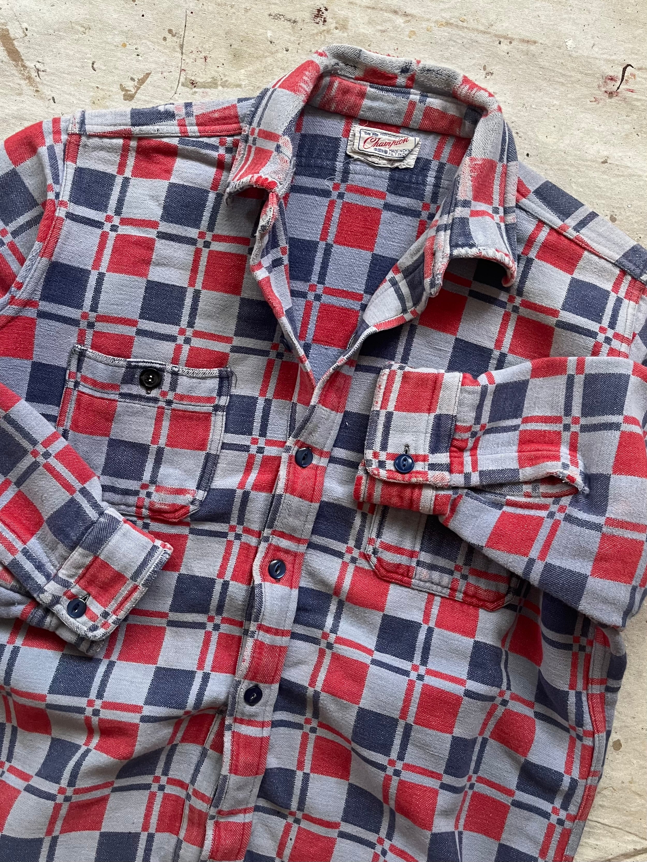 1990s Champion Flannel - M
