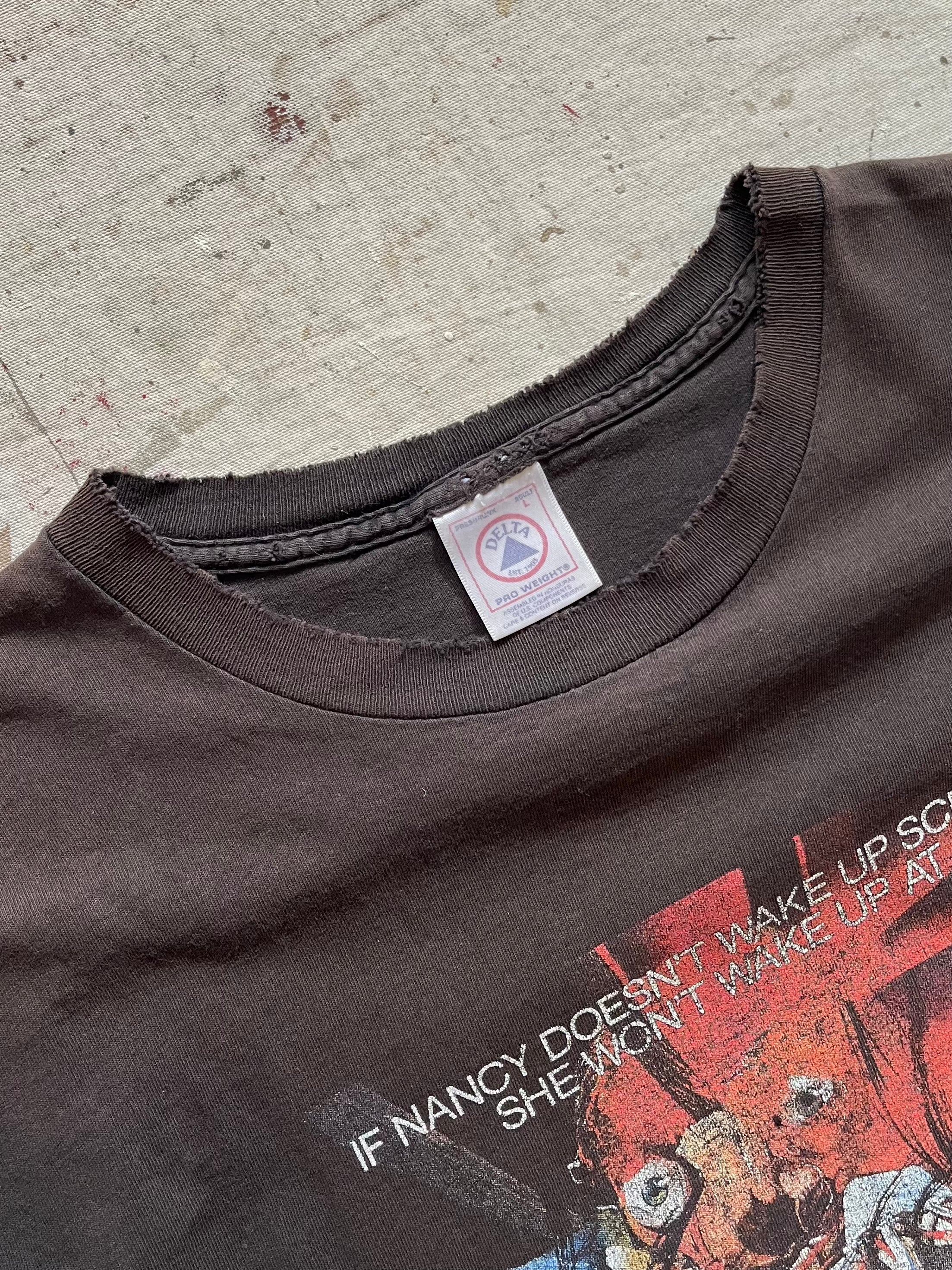 1990s A Nightmare On Elm Street Movie Promo T Shirt - L
