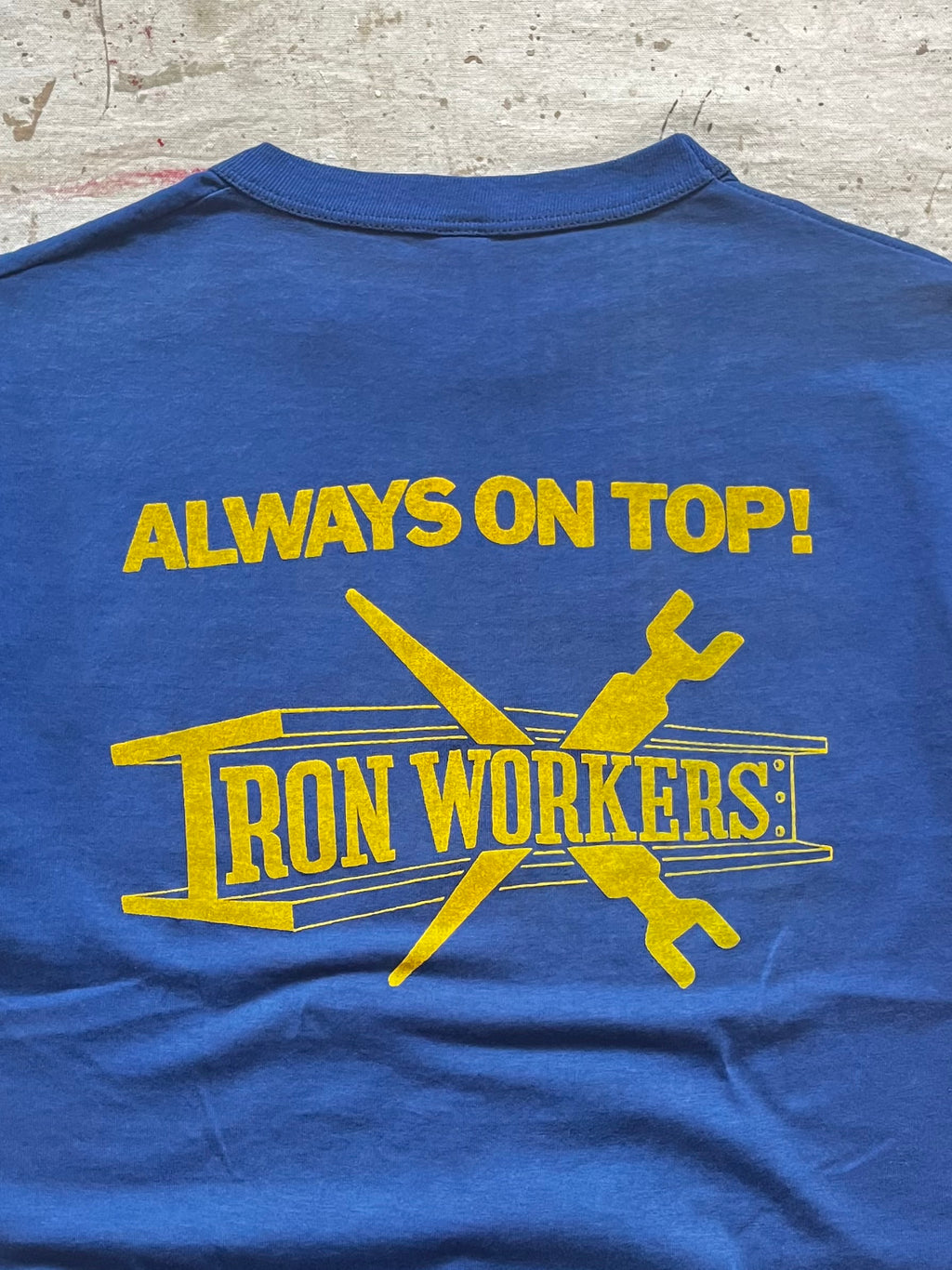 1990s Iron Workers T Shirt - M
