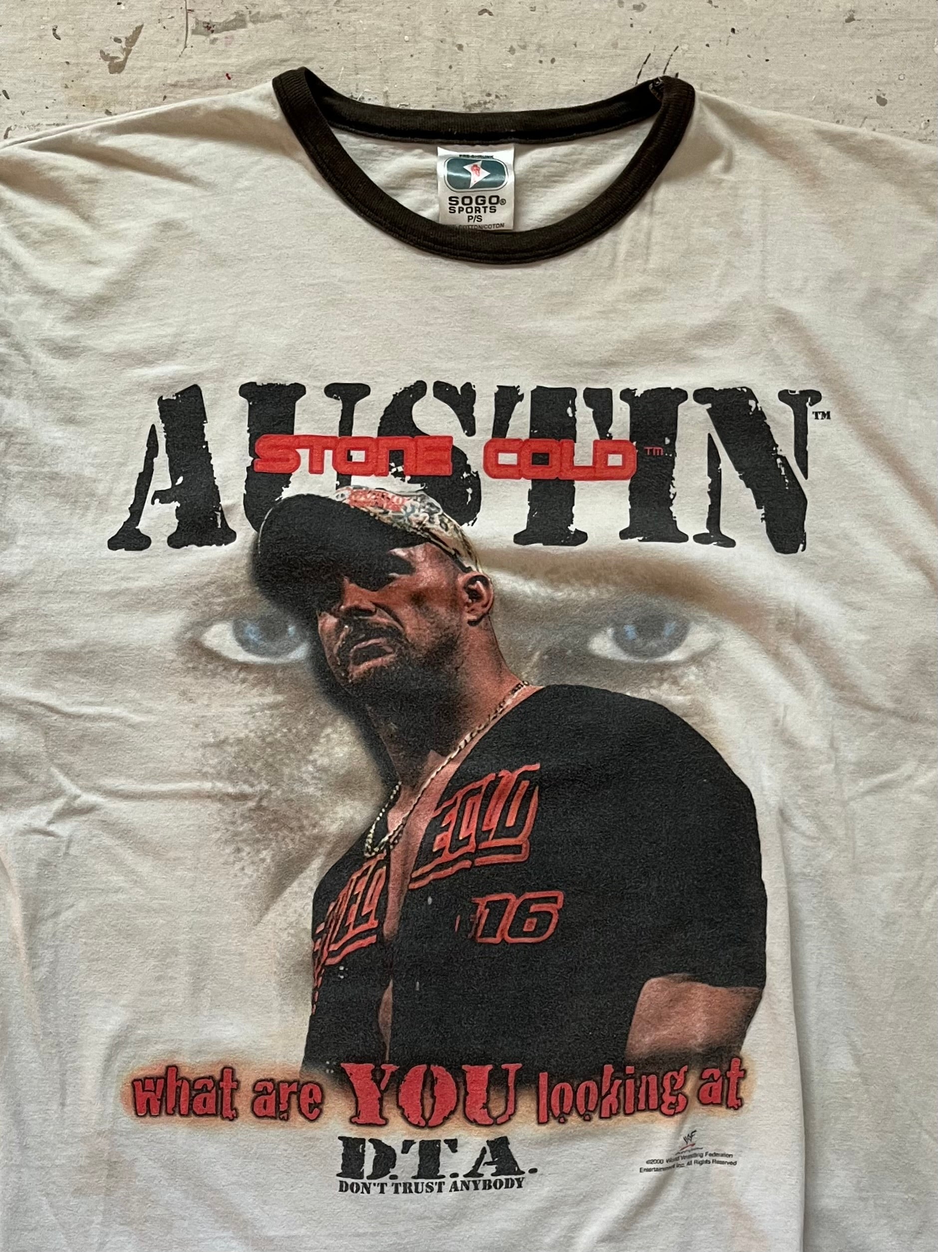 2000s Stone Cold Steve Austin Ringer T Shirt - M