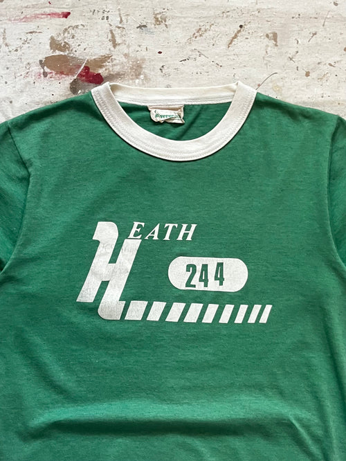 1970s Velva Sheen Heath 244 Ringer T-Shirt - S
