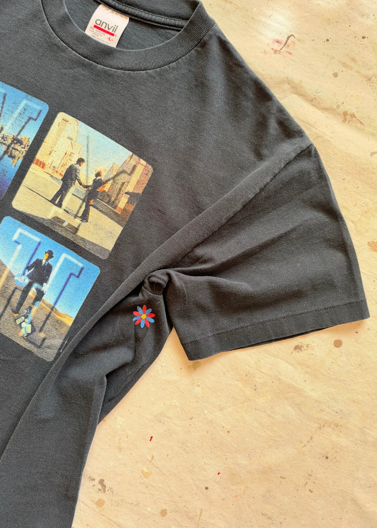 1990s Pink Floyd Wish You Were Here T Shirt - L