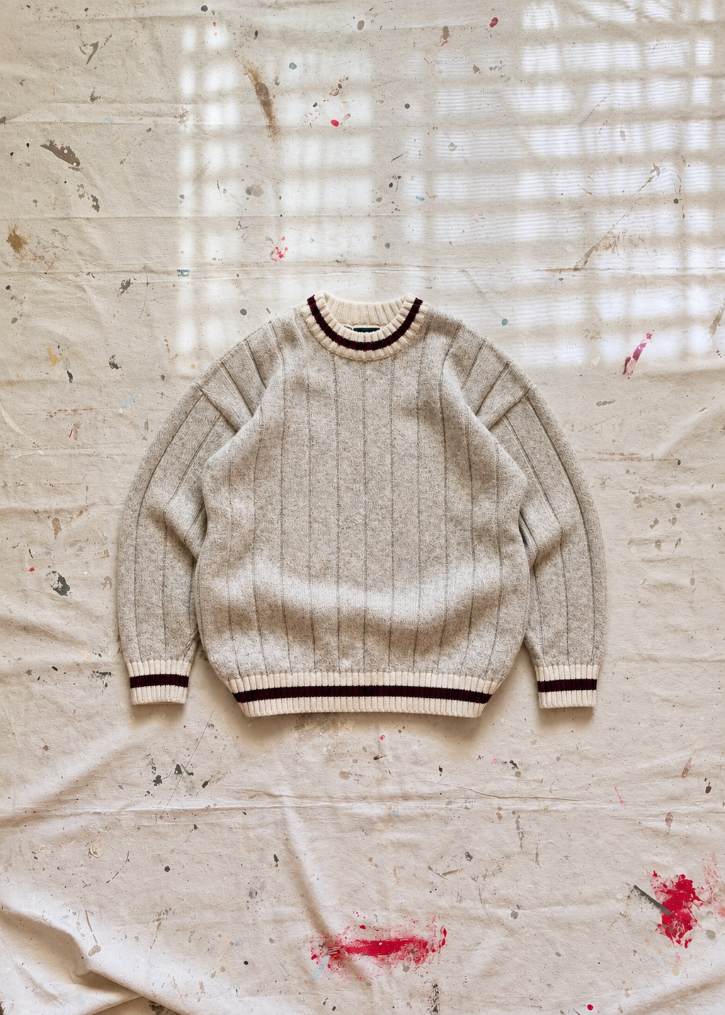 1990s Northern Elements Made in Canada Cable Knit Sweater - L