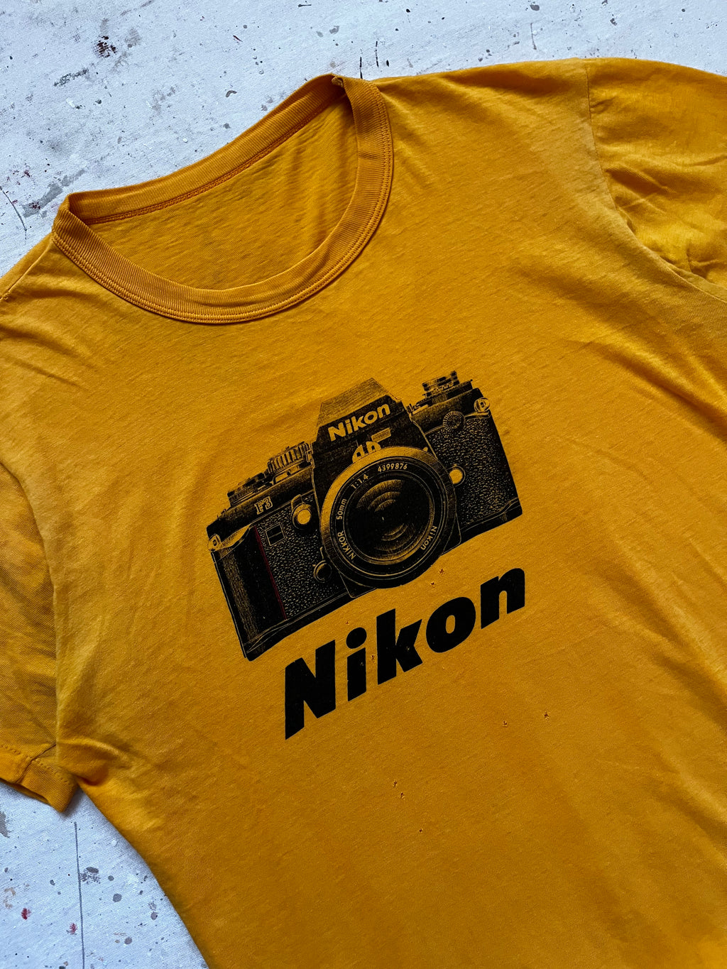 1980s Nikon F3 Camera T Shirt - L