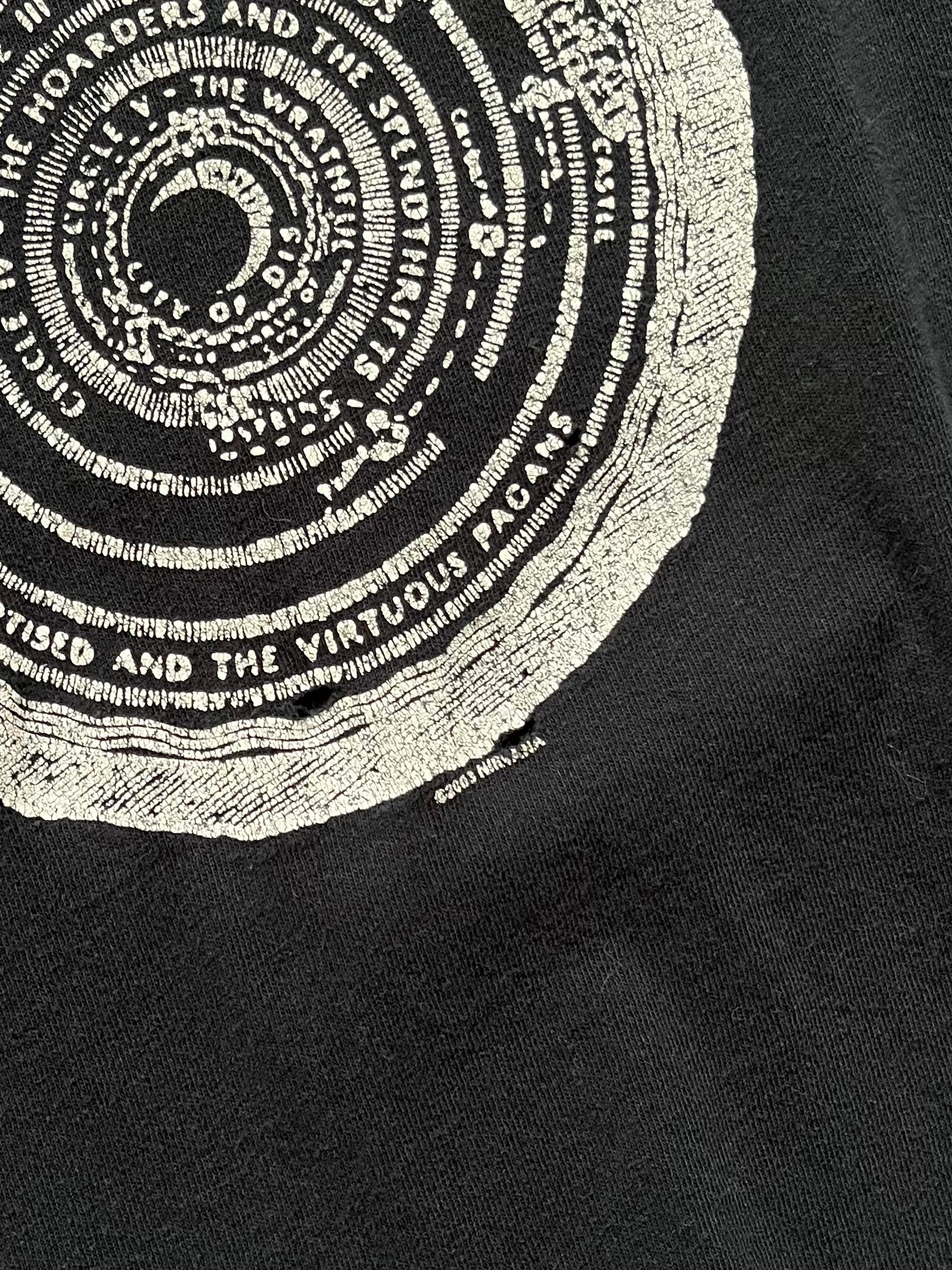 2000s Nirvana Vestibule Distressed T Shirt - XL
