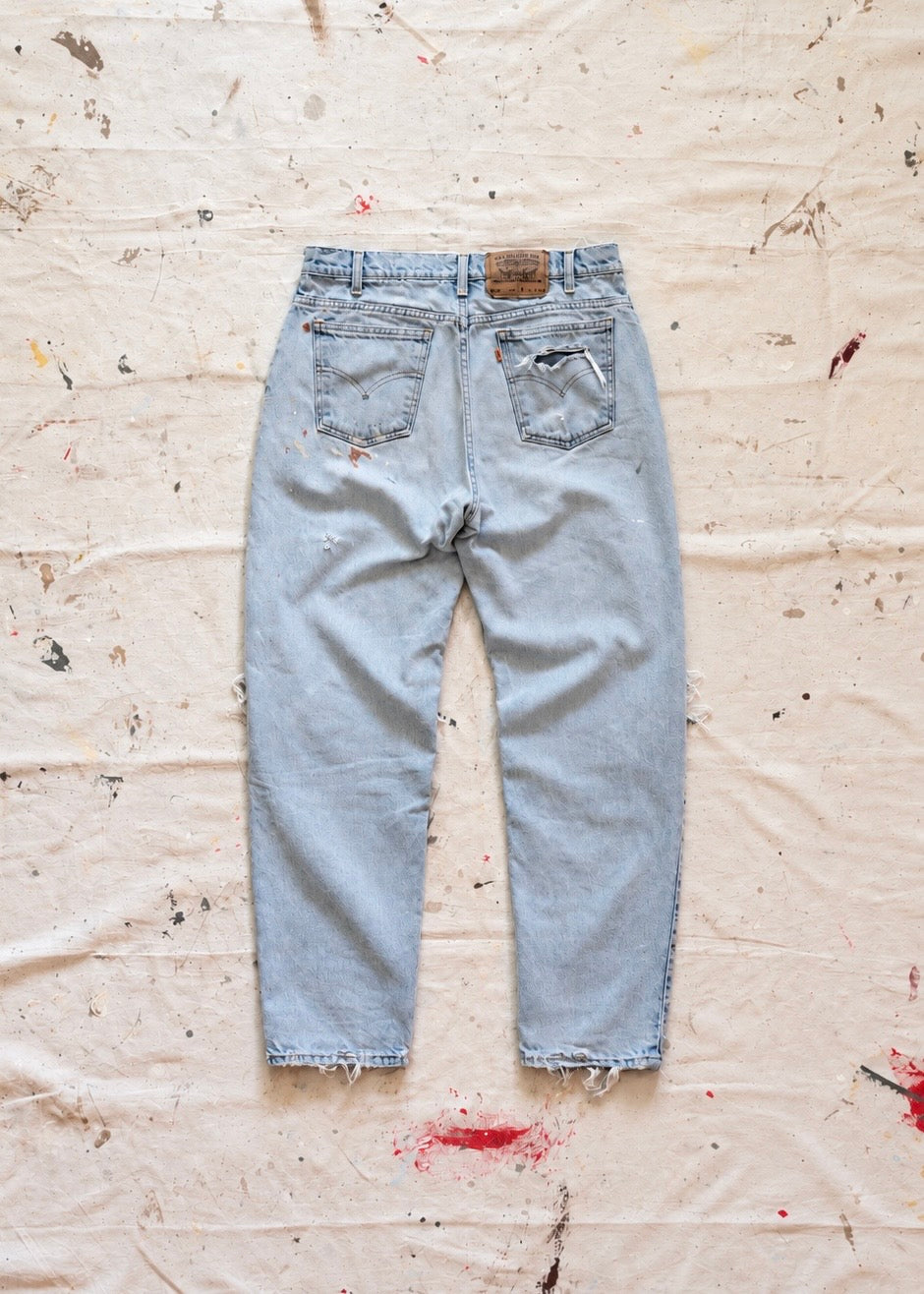 1990s Levi’s 560 Made in USA Distressed Jeans