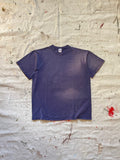 2000s Russell Faded Distressed Blank T Shirt - XL