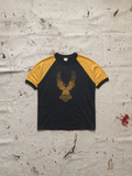 1980s Harley Davidson Eagle Raglan T Shirt - M