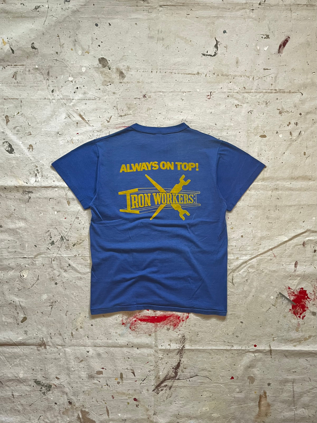 1990s Iron Workers T Shirt - M