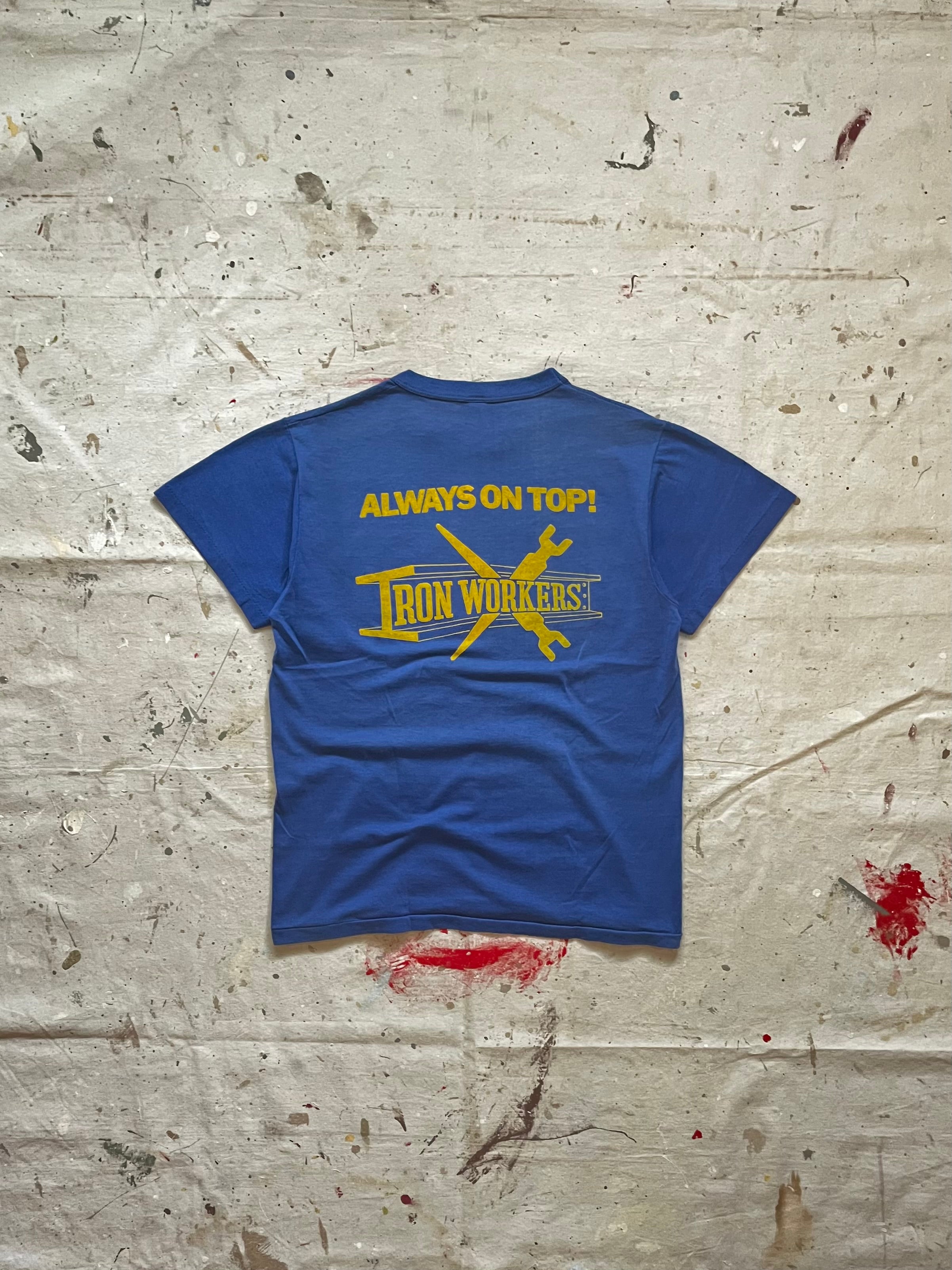 1990s Iron Workers T Shirt - M