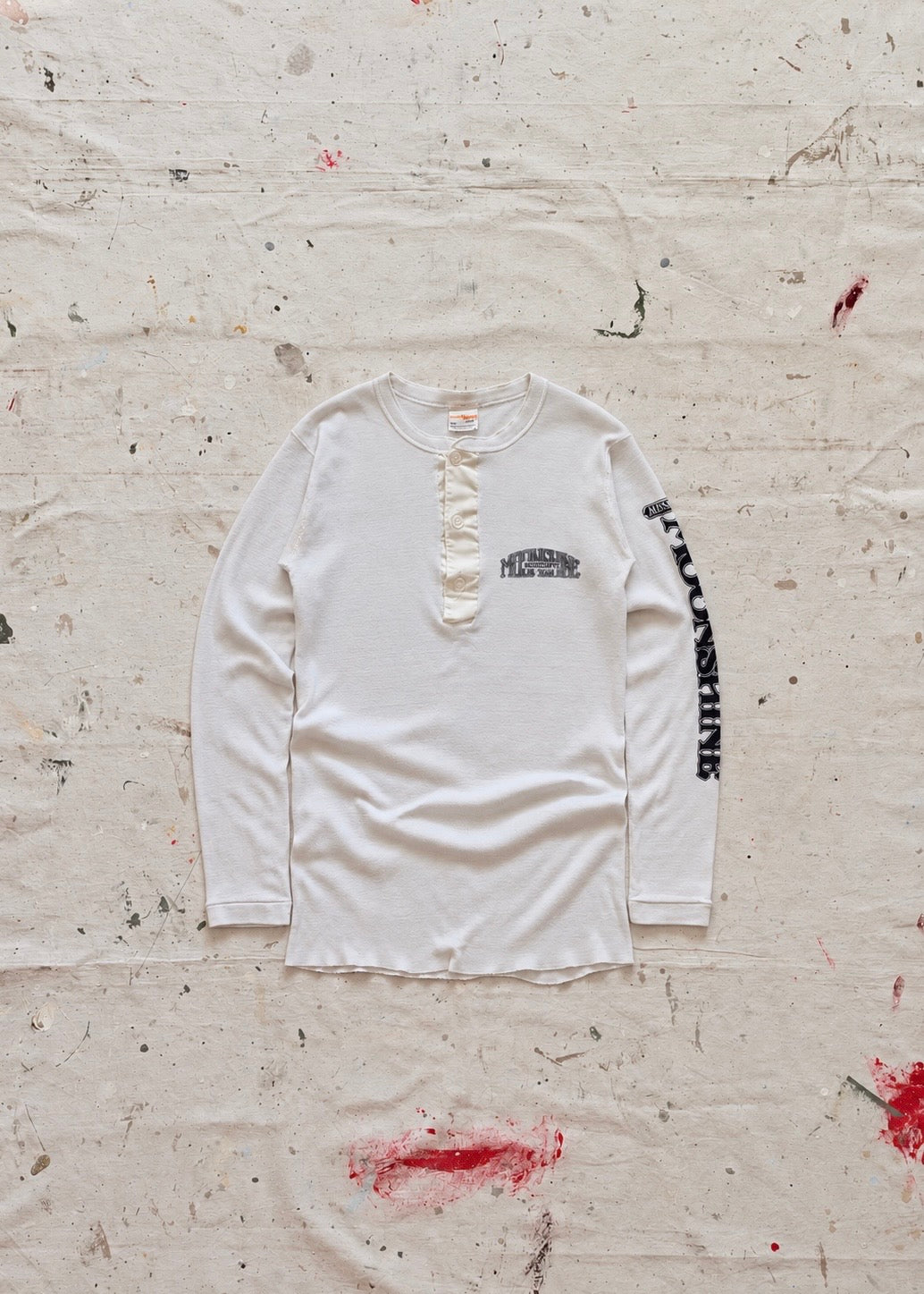 1980s Mississippi Moonshine Stanfield’s Henley - M