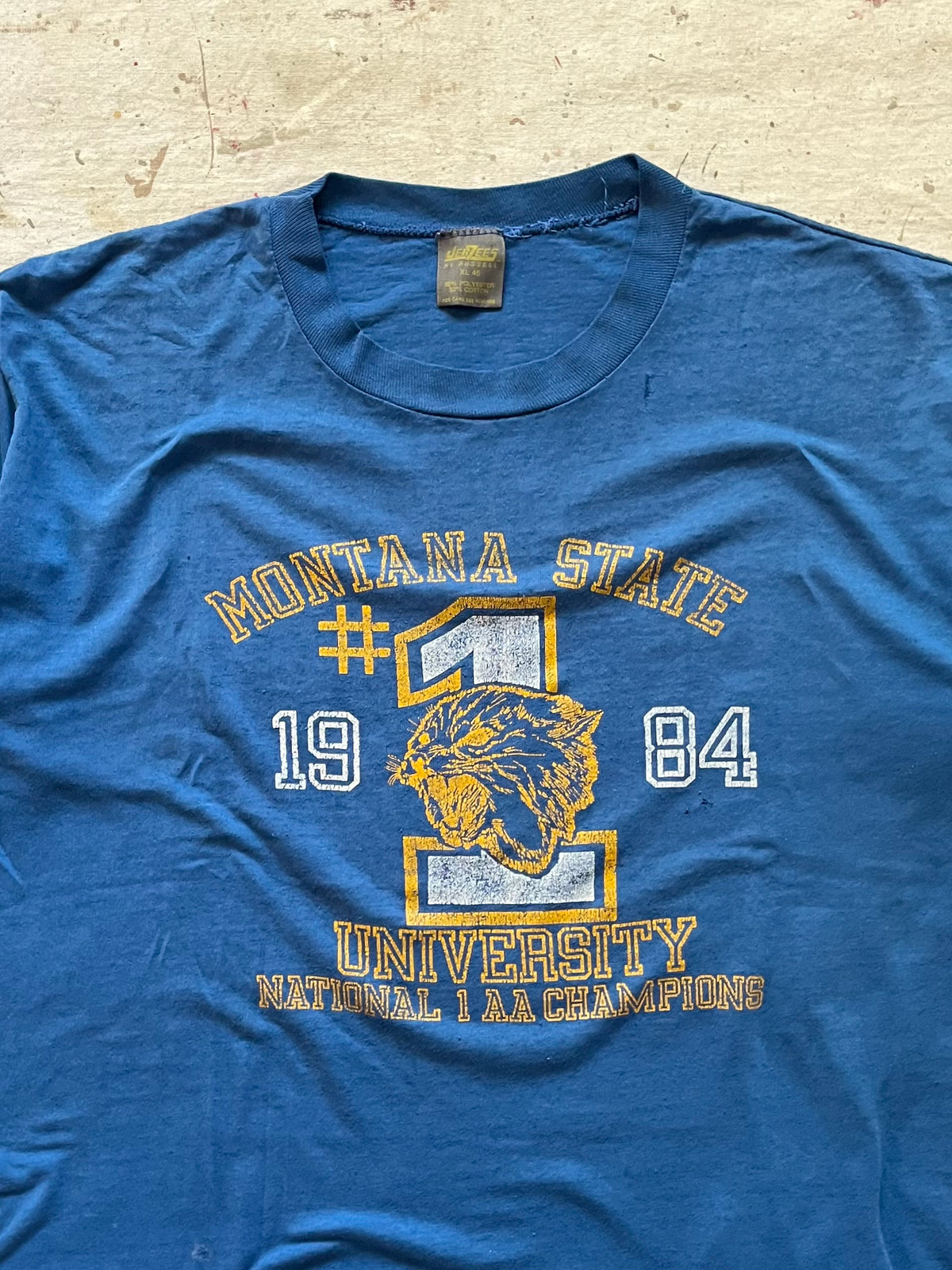 1980s Montana State Champs T Shirt - L