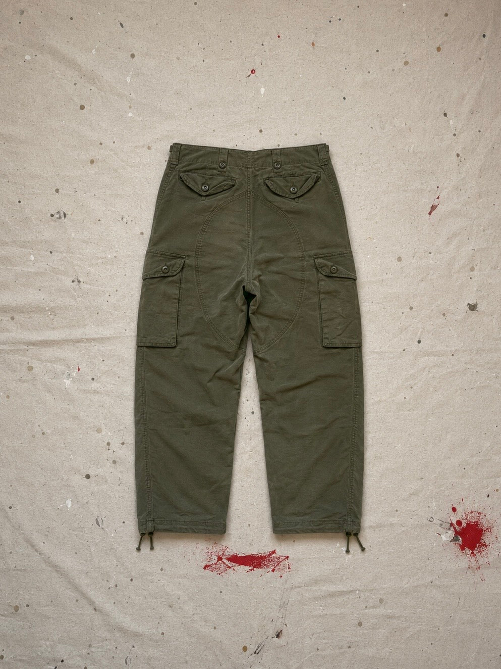 1990s Paratrooper Military Cargo Trouser