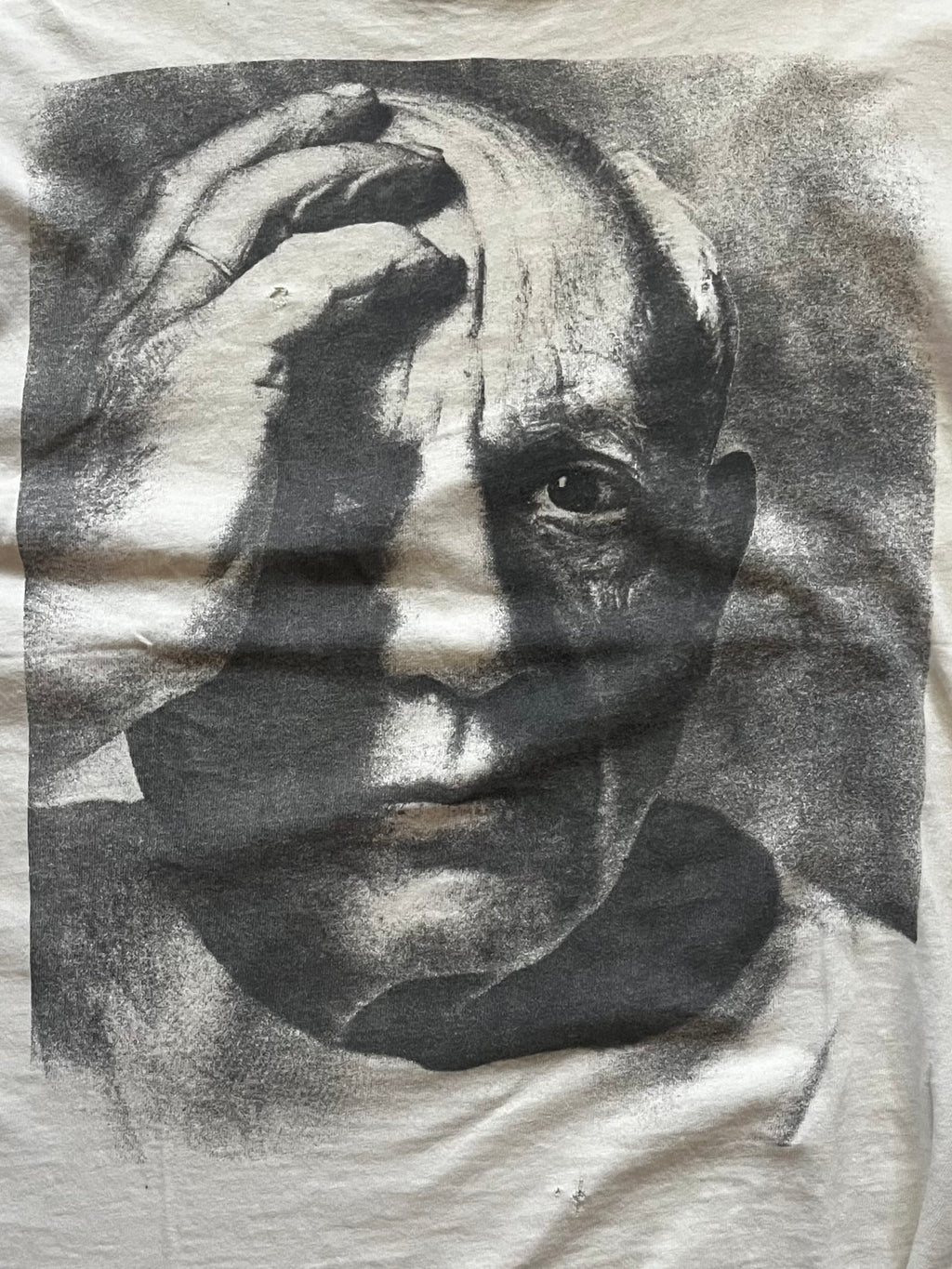1990s Picasso Portrait T Shirt - L
