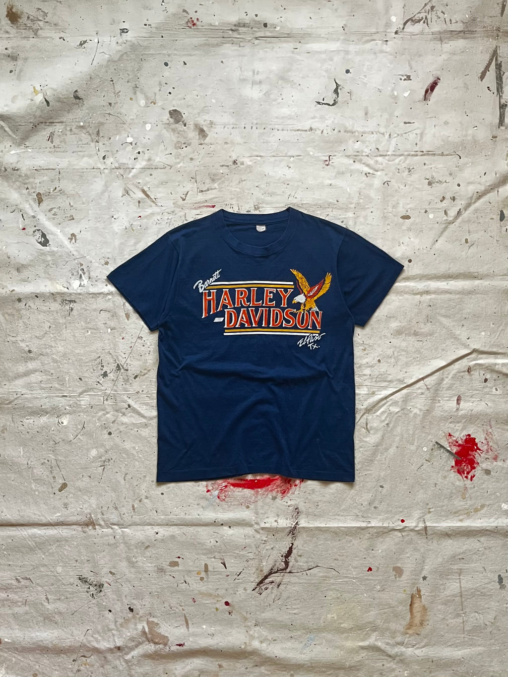 1980s Harley Davidson T Shirt - L