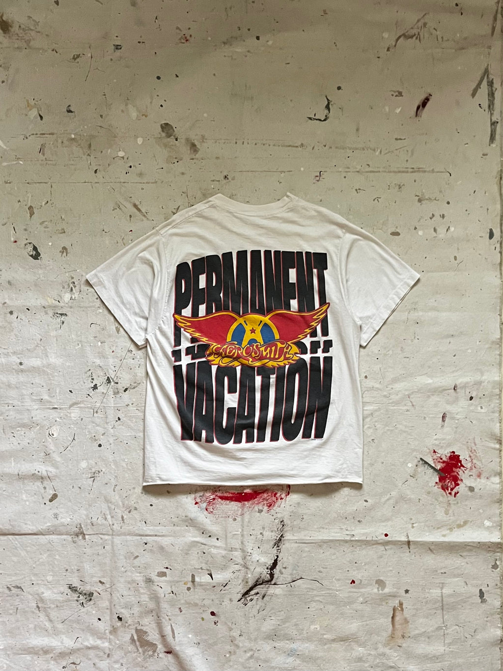 1980s Aerosmith T Shirt - L