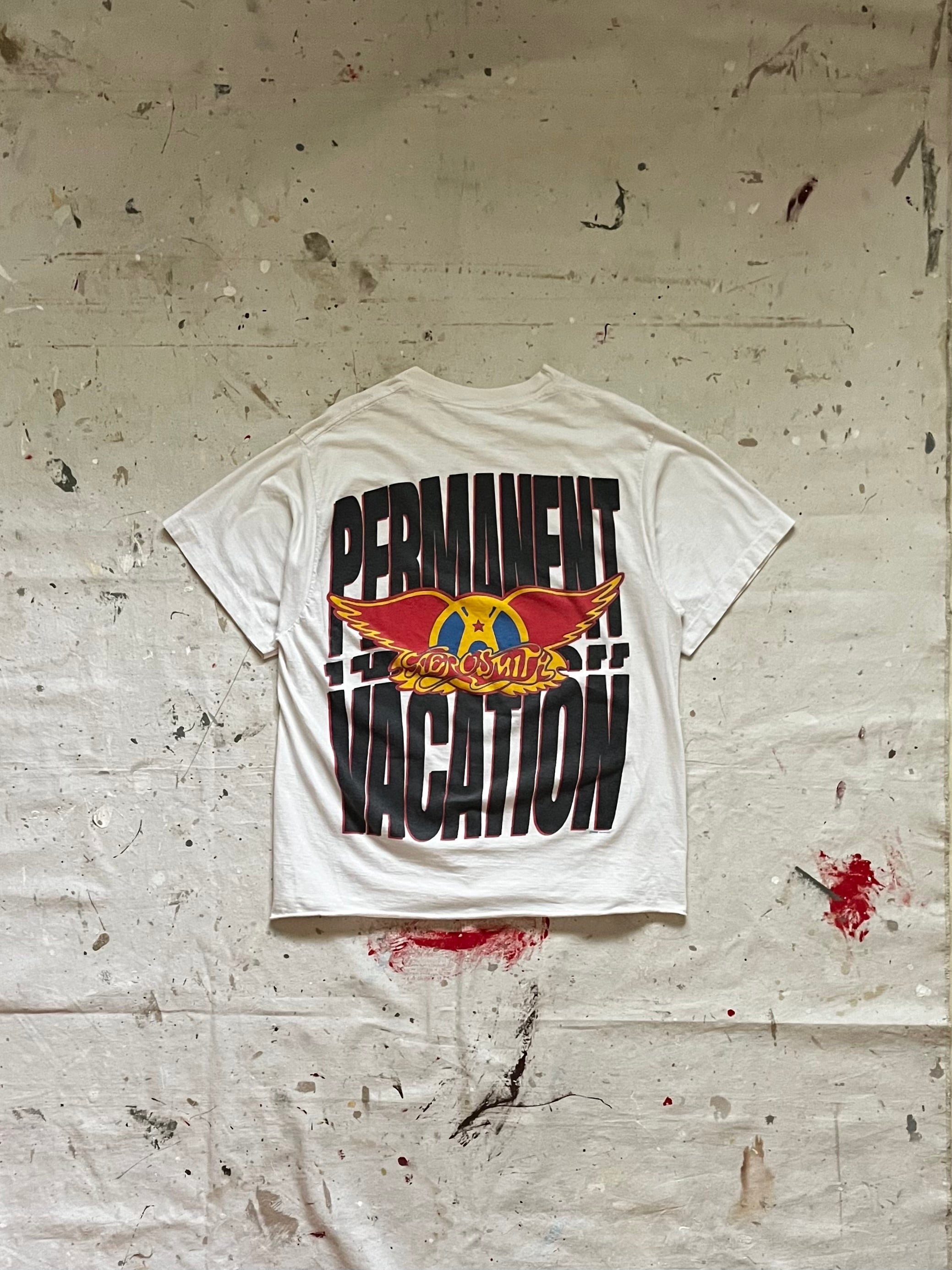 1980s Aerosmith T Shirt - L