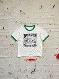 1980s Borden Tractor Pull Ringer Tee - S