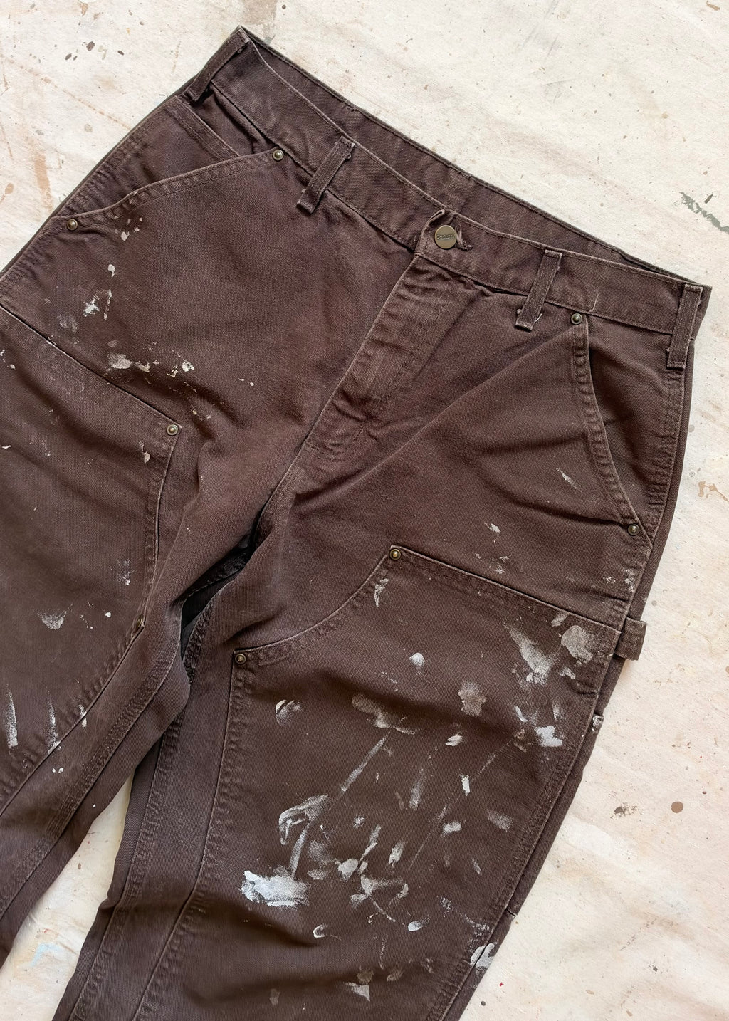 2000s Carhartt Paint-Worn Double Knees Pants