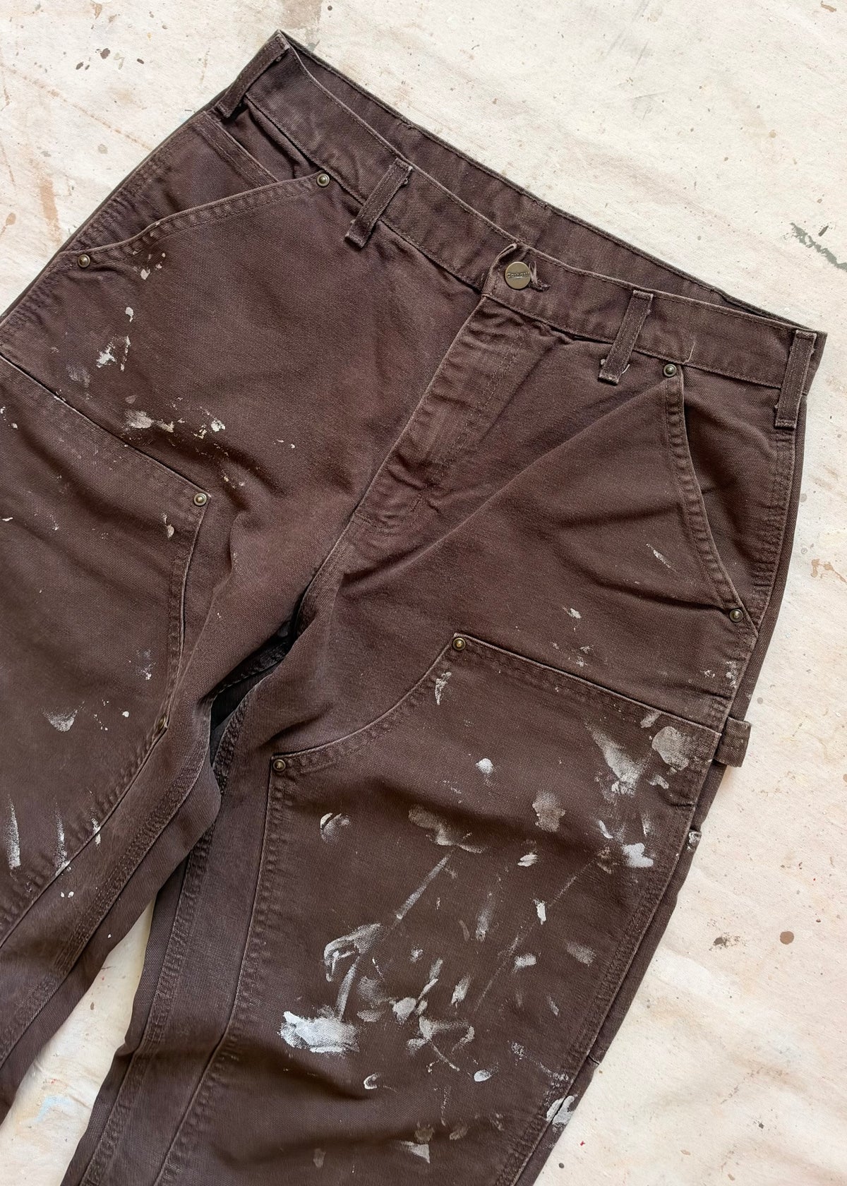 2000s Carhartt Paint-Worn Double Knees Pants