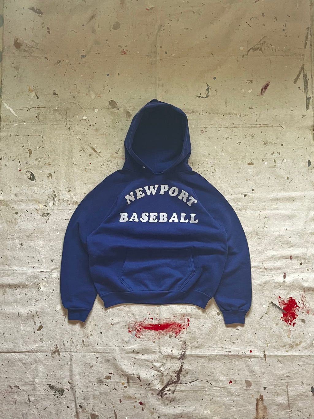 1990s Newport Baseball Hoodie - M