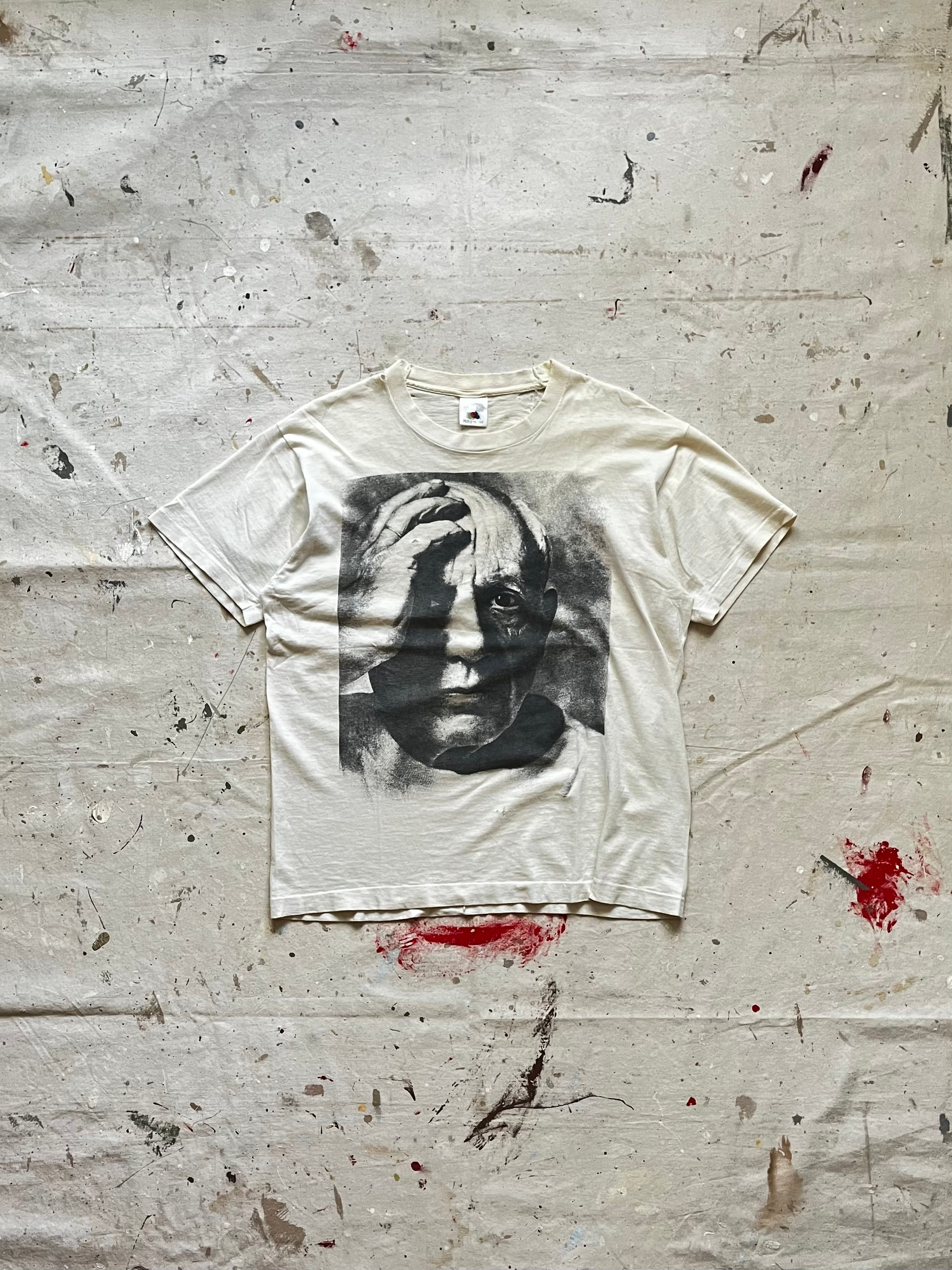 1990s Picasso Portrait T Shirt - L