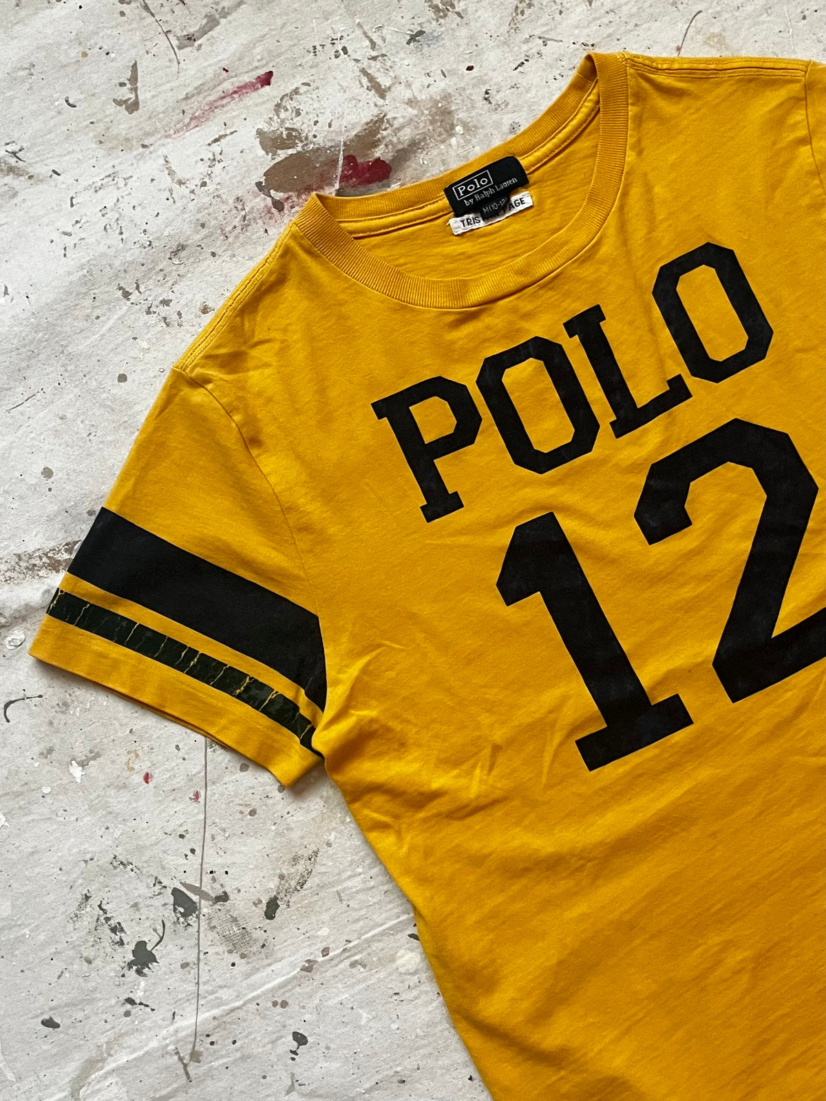 1990s Polo Ralph Lauren “12” Varsity T-Shirt - M