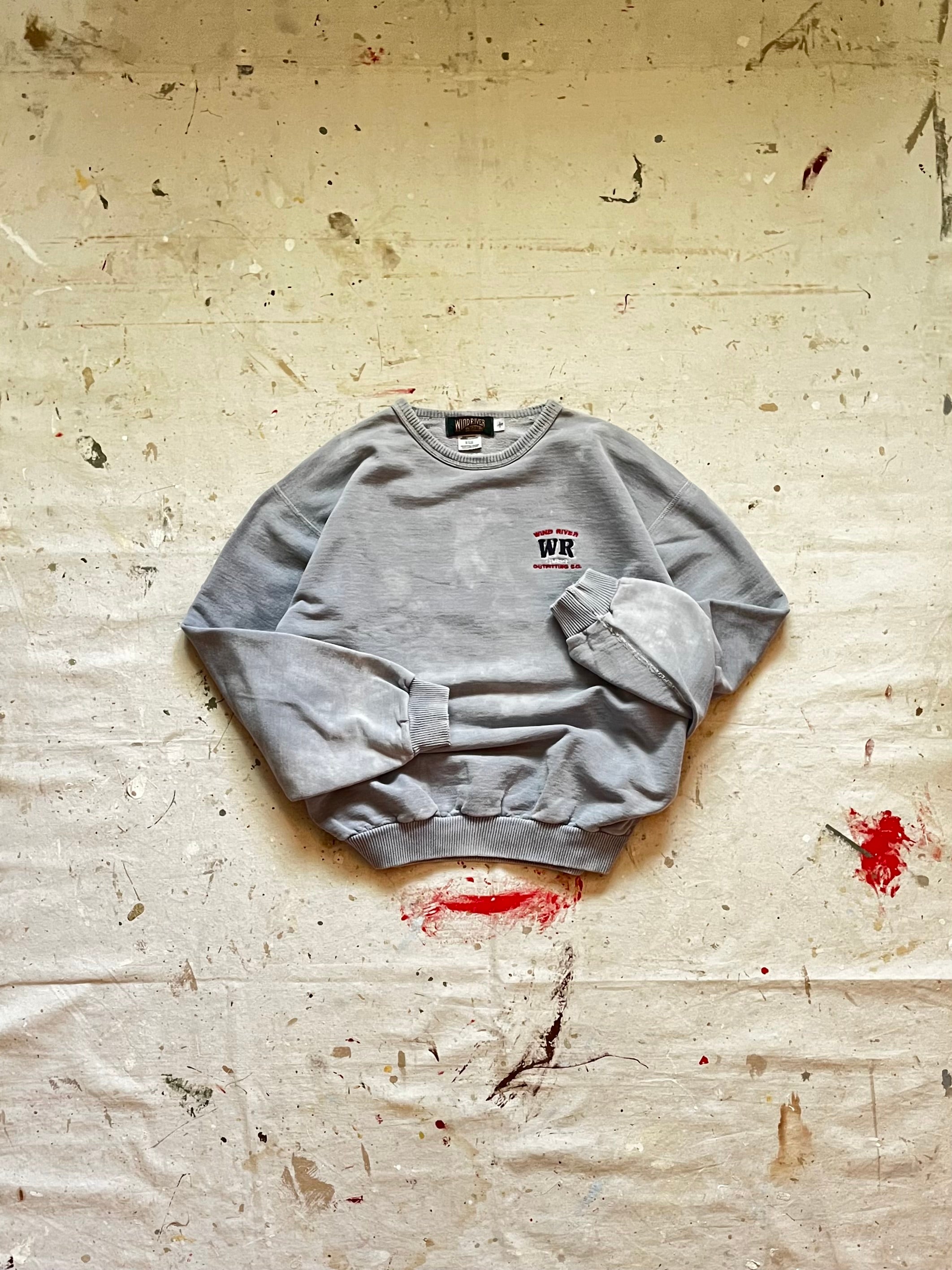 1990s Wind River Faded Sweatshirt - L