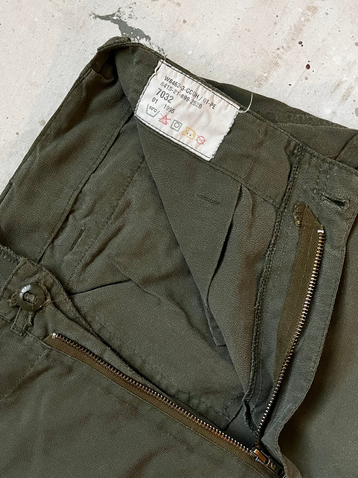 1990s Paratrooper Military Cargo Trouser