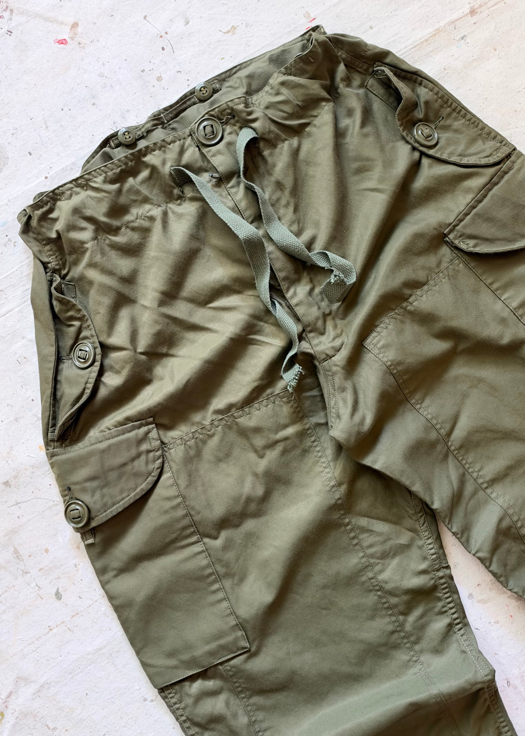 1971 Canadian Forces Windproof Combat Cargo Trousers