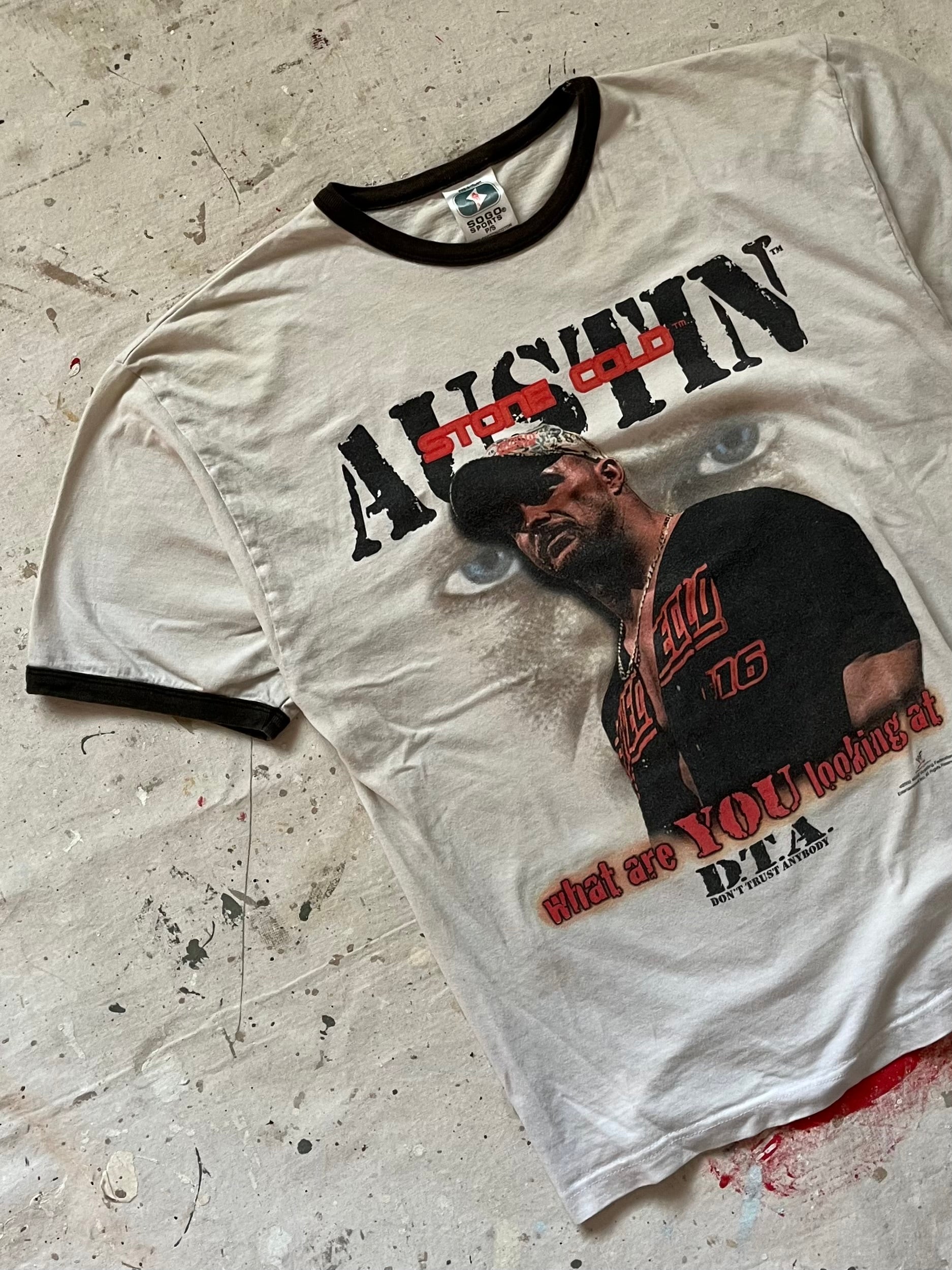 2000s Stone Cold Steve Austin Ringer T Shirt - M