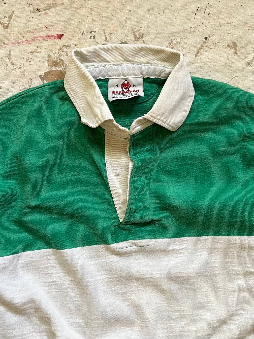 1980s Heavy Rugby Jersey - M