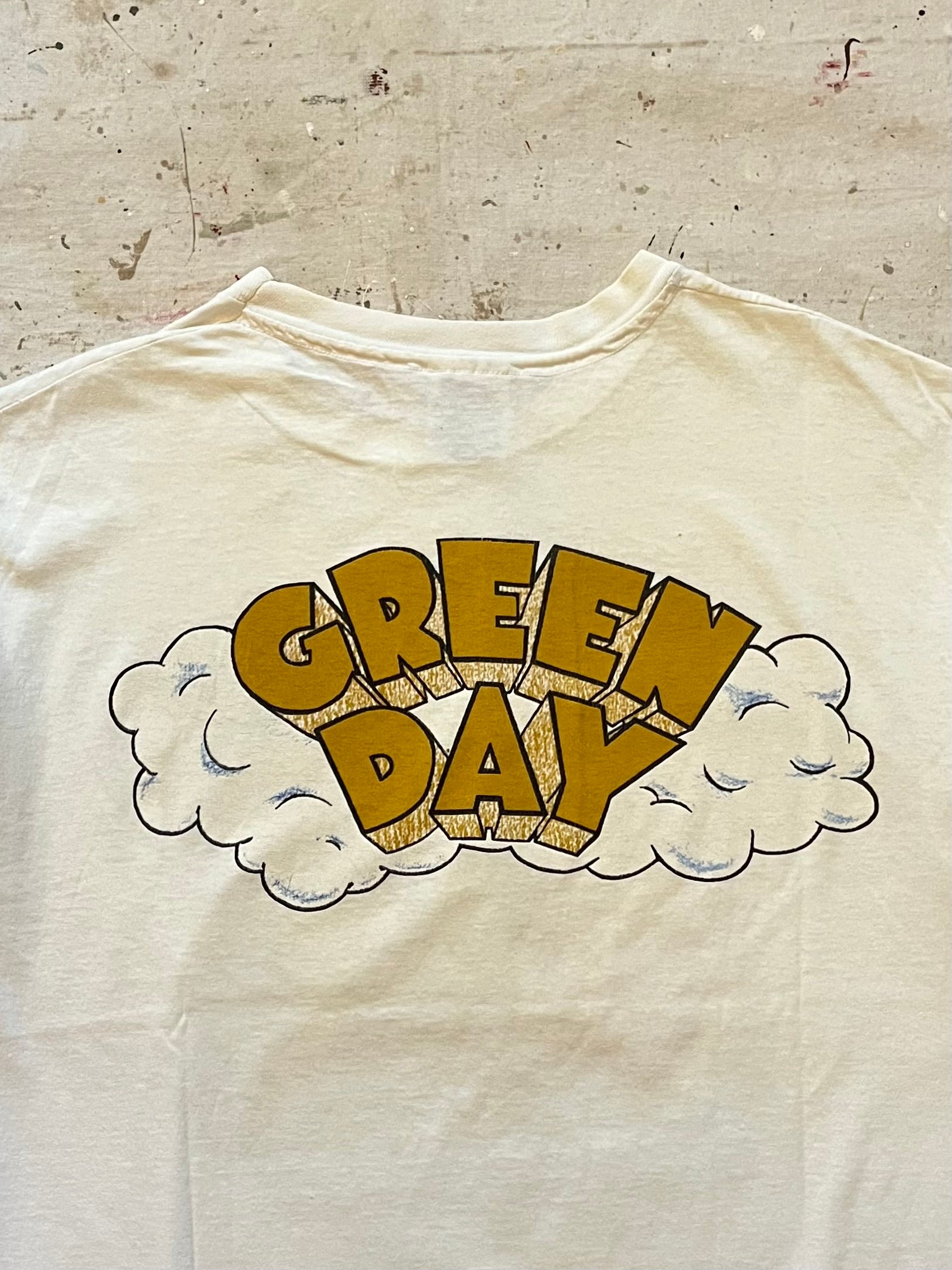 1990s Green Day Dookie Tour T Shirt - XL
