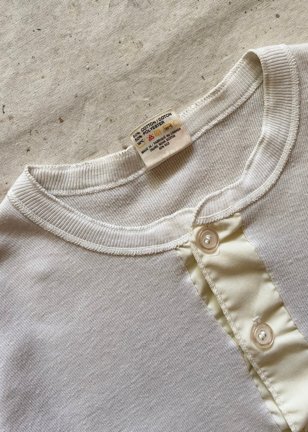 1980s Mississippi Moonshine Stanfield’s Henley - M